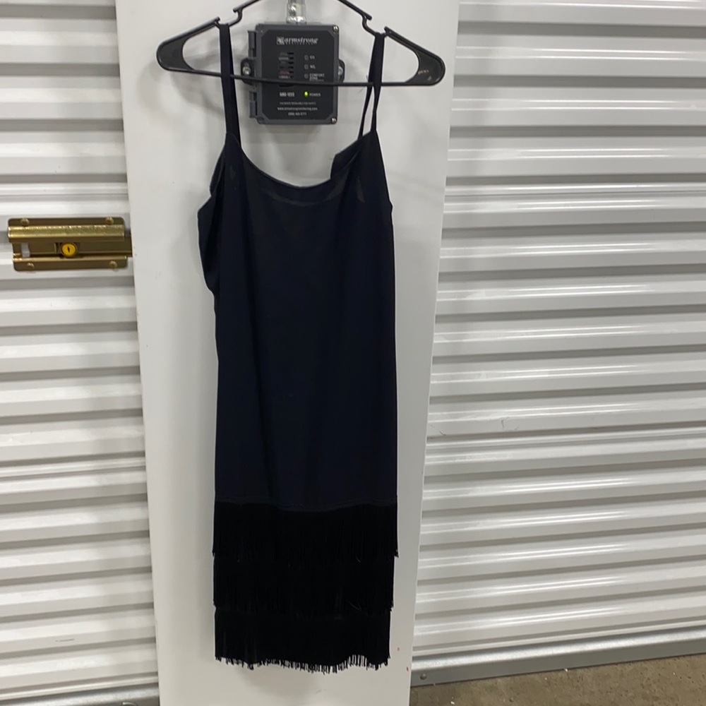 Black dress with friends at the bottom size 14